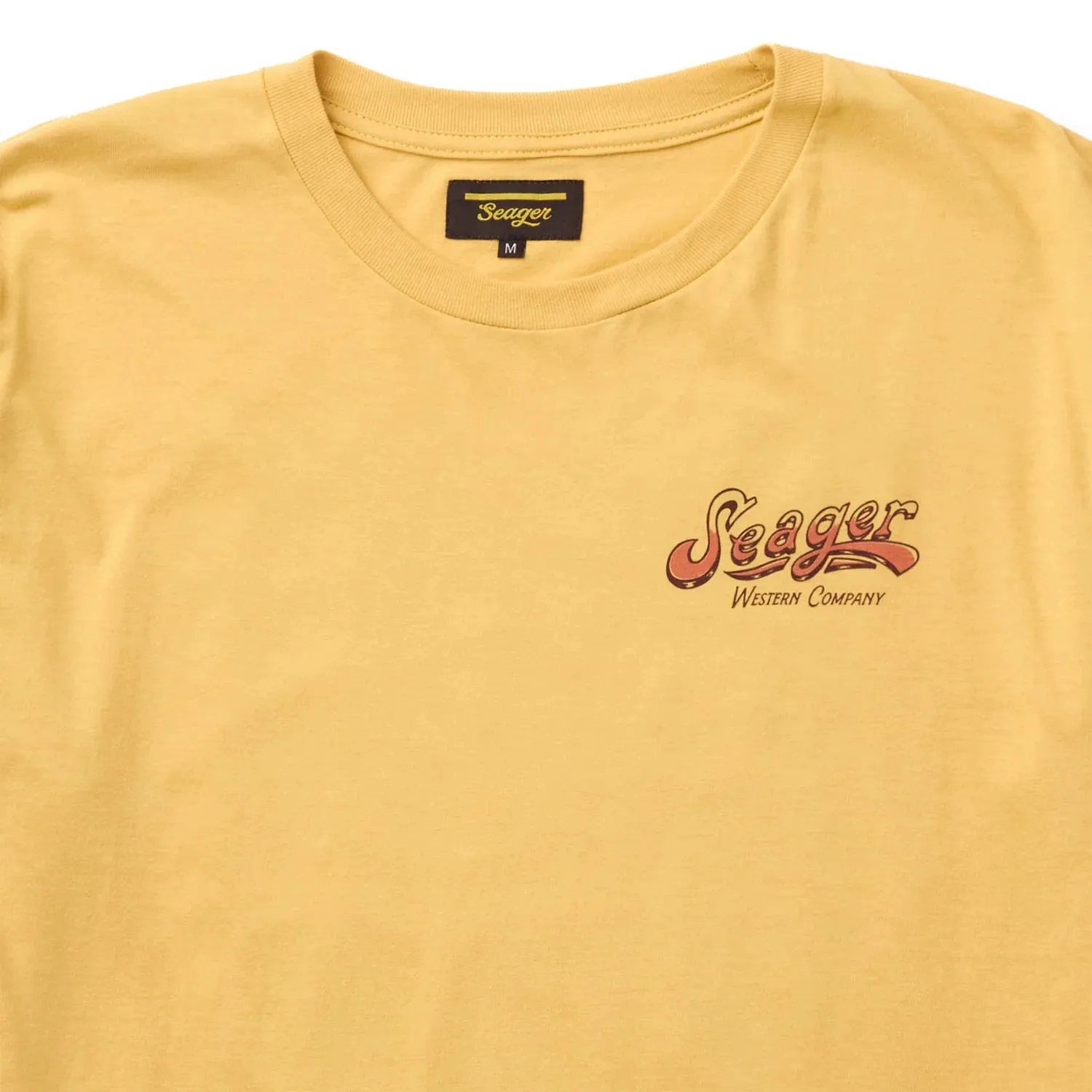 BLOWOUT TEE MUSTARD- Seager