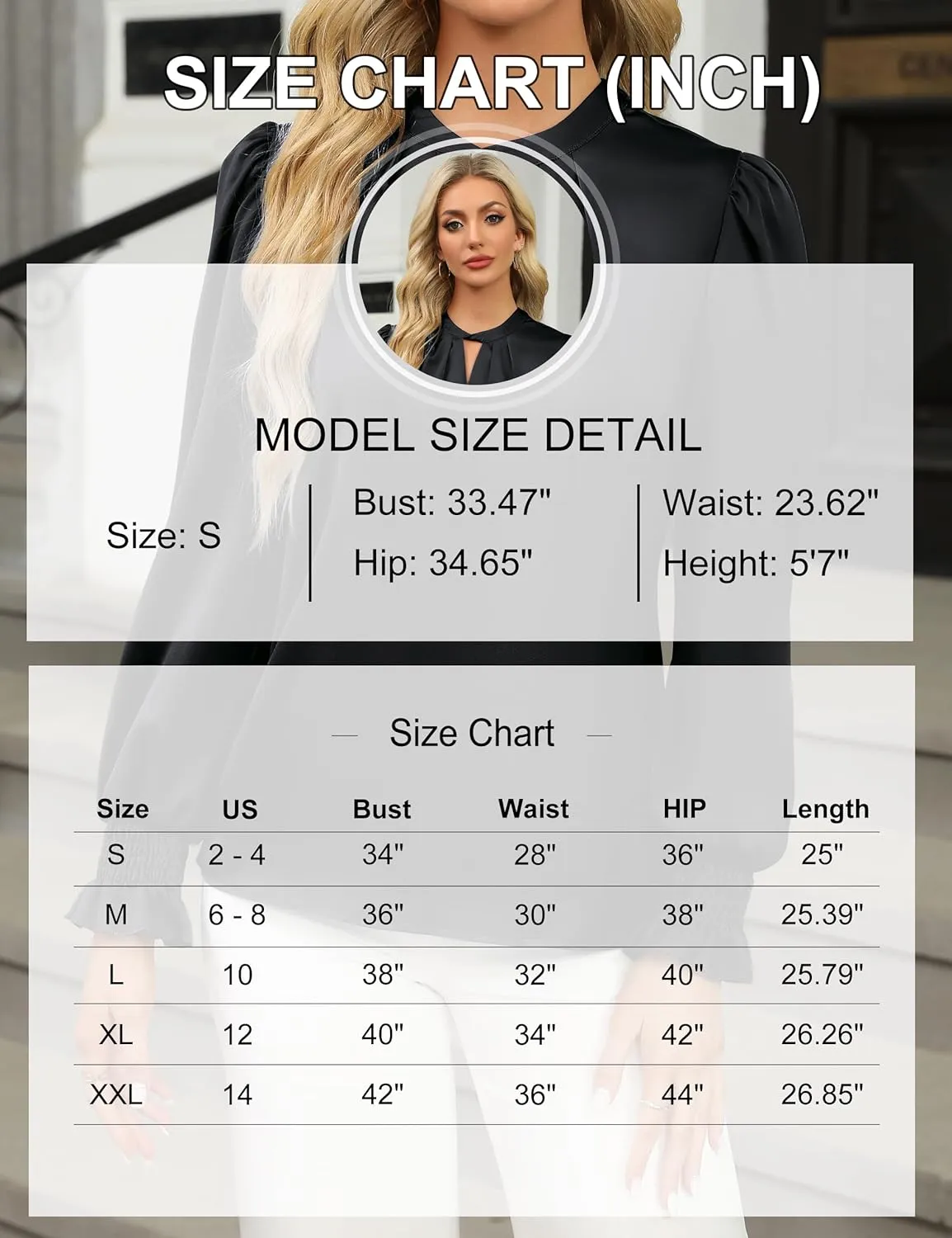 BMJL Womens Dressy Casual Blouse Keyhole Satin Silk Long Sleeve Shirts Business Work Tops Fall Clothes 2024