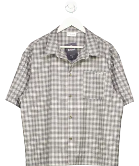 Brother And Kin Blue Oakland Boxy Shirt UK M