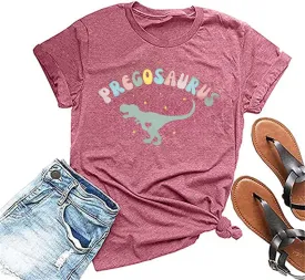 Sun's Out Bumps Out Shirt Women Maternity Pregnancy Funny Saying T-Shirt Summer Short Sleeve Casual Tops Tees