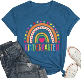 Teacher Life T Shirt for Womens Teach Love Inspire Tshirts Inspirational Teacher Short Sleeve Tees
